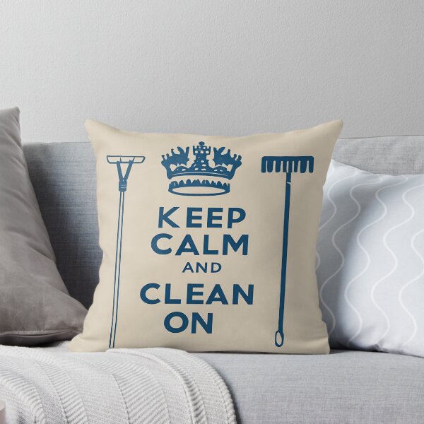 Item preview, Keep Calm And Clean On designed and sold by OptimaShirts.