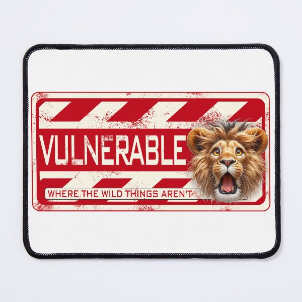 Item preview, Vulnerable animals - Lion designed and sold by roundowl.