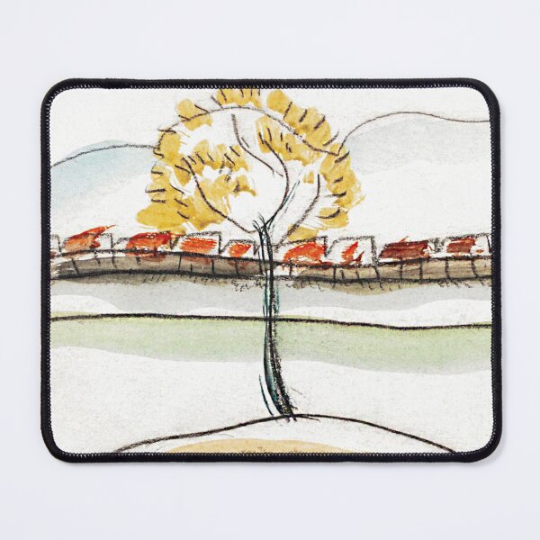 Item preview, Arthur Dove | Fall Brook Railroad 1934 | Cali Boho | Bossy Cat Home designed and sold by BossyCatHome.