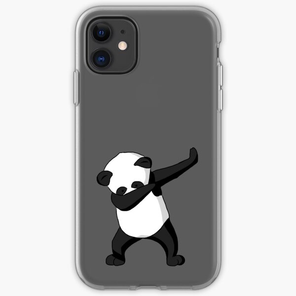 Dabbing Party Panda iPhone Soft Case