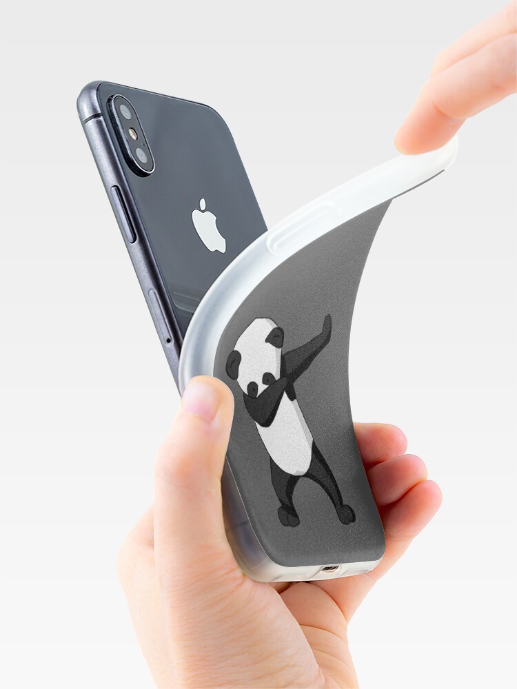 Alternate view of Dabbing Party Panda iPhone Case & Cover