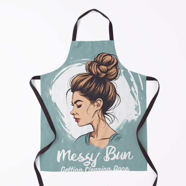 Item preview, Messy Bun Getting Cleaning Done designed and sold by OptimaShirts.