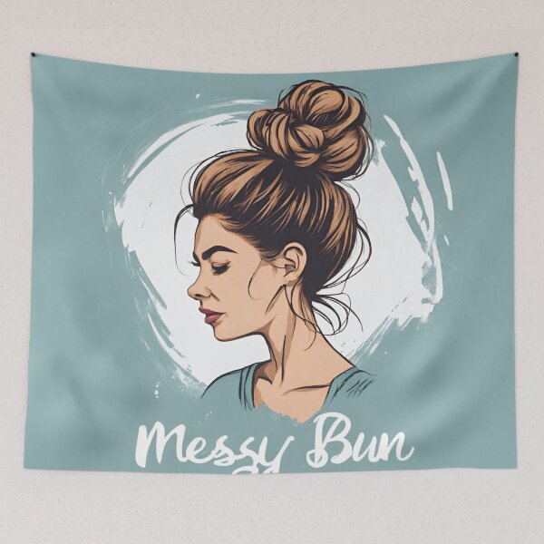 Item preview, Messy Bun Getting Cleaning Done designed and sold by OptimaShirts.
