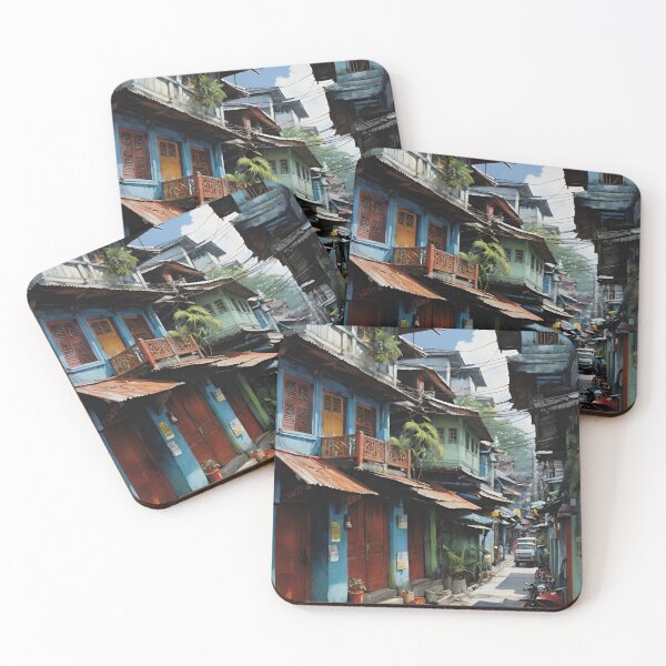 Item preview, Colorful Cebu Street designed and sold by Places On Earth.