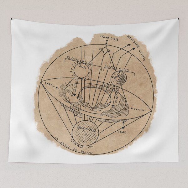 Item preview, Ancient Masonic Map designed and sold by Bjammer.