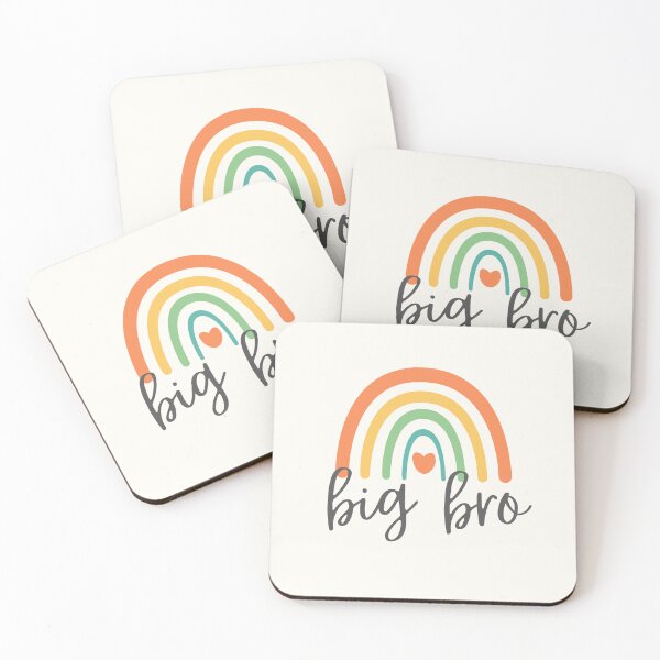 Item preview, Big Brother - Colorful Rainbow - Heart - Family Reunion designed and sold by patternjp.
