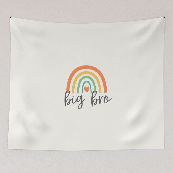 Item preview, Big Brother - Colorful Rainbow - Heart - Family Reunion designed and sold by patternjp.