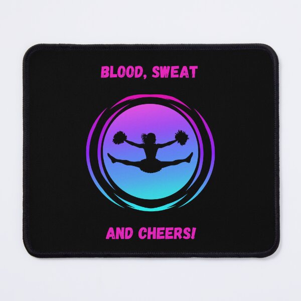 Item preview, Copy of Blood, Sweat And Cheers! Cheerleader With Pom Poms. designed and sold by Artography Designs.