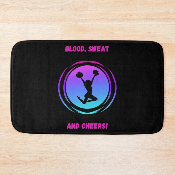 Item preview, Blood, Sweat And Cheers! Cheerleader With Pom Poms. designed and sold by Artography Designs.