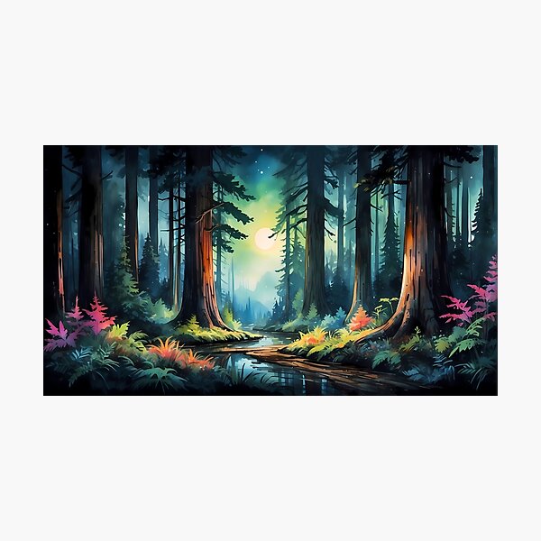 Item preview, Redwood Forest designed and sold by kawaii Cookies.