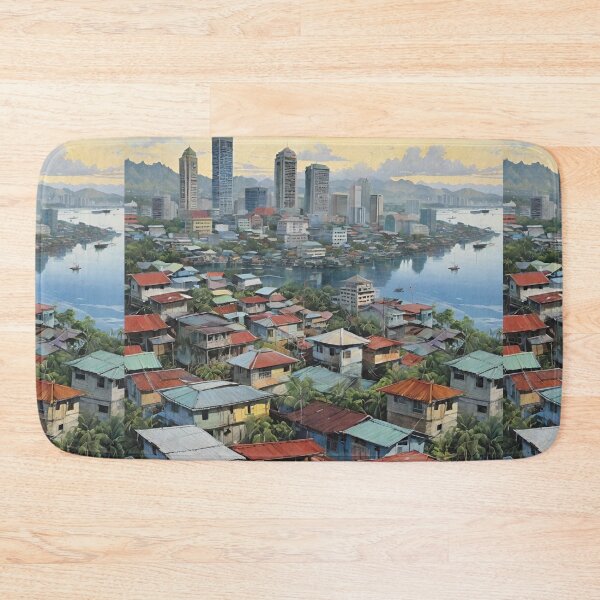 Item preview, Cebu City Skyline Philippines Twilight designed and sold by Places On Earth.