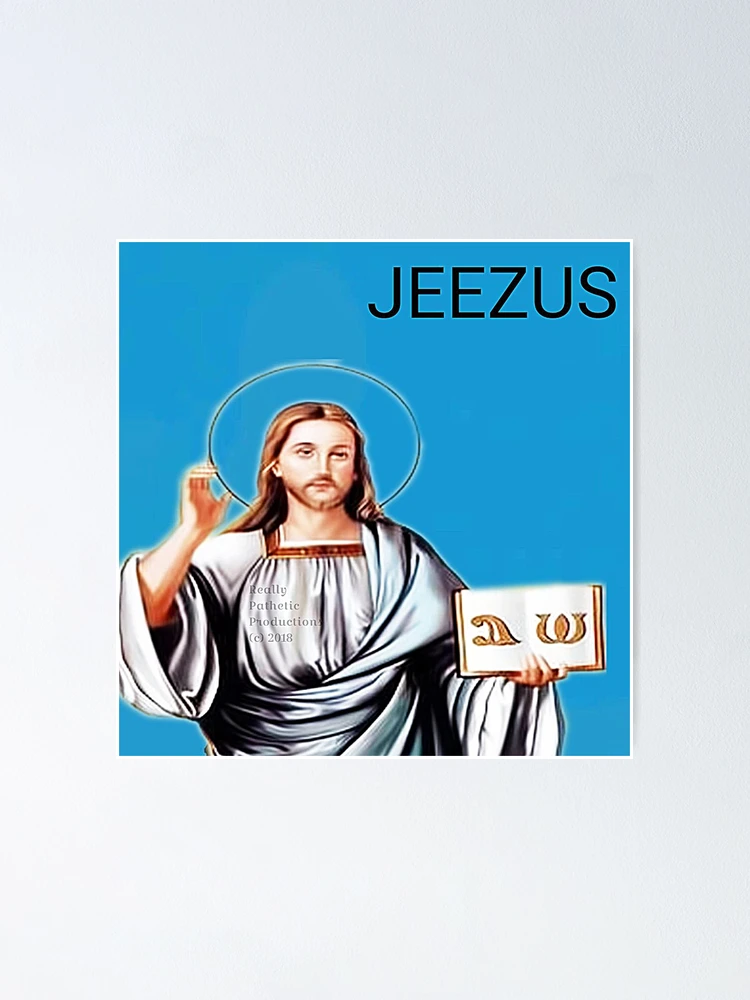 Thumbnail 1 of 3, Poster, Jesus Rocks designed and sold by reallypathetic.