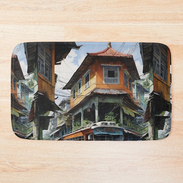 Item preview, Cebu City Manila Street designed and sold by Places On Earth.