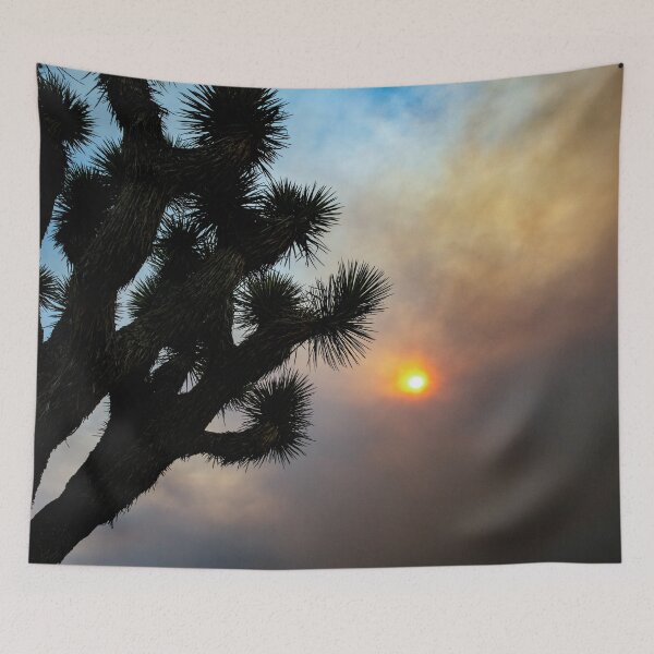 Item preview, Joshua Tree In The Evening Smokey Apple Fire | Cali Boho | Bossy Cat Home designed and sold by BossyCatHome.