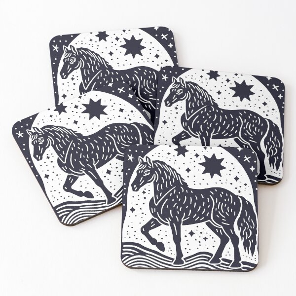 Item preview, Stars and Horse designed and sold by Weirdanya.
