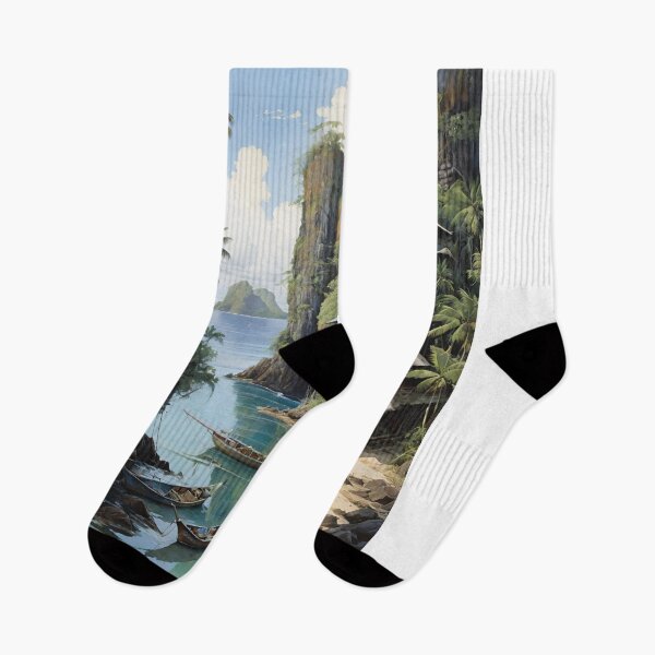 Item preview, Palawan’s Coastal Village designed and sold by Places On Earth.