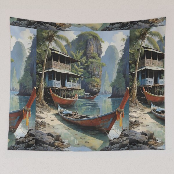 Item preview, Palawan Big Lagoon Boat designed and sold by Places On Earth.