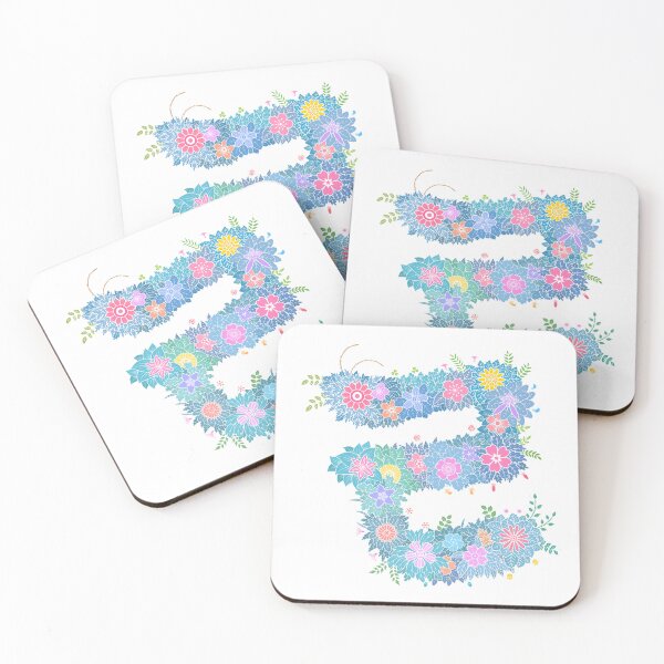 Item preview, Floral Letter "ㄹ" WeArePrettierThanFlowers designed and sold by birthflower.