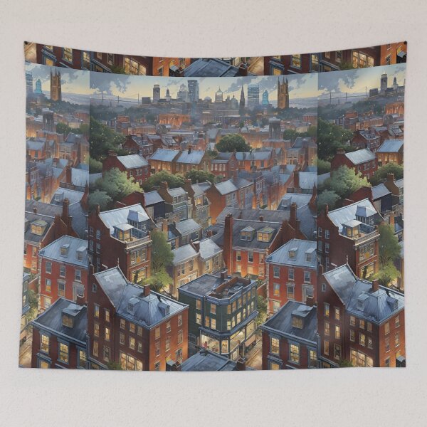 Item preview, Twilight Charm on Bristol Streets Skyline designed and sold by Places On Earth.