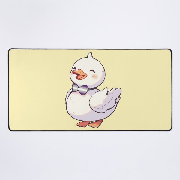 Item preview, Cute Ducky with Graysexual Pride Flag Bow Tie, Kawaii Greysexual Pride Duck Design designed and sold by Travelslightly.