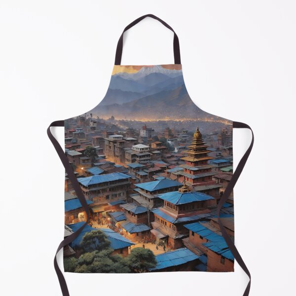 Item preview, Kathmandu Nepal Skyline designed and sold by Places On Earth.