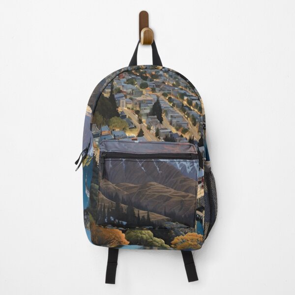 Item preview, Lakeside Serenity in Queenstown Skyline designed and sold by Places On Earth.