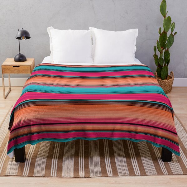 Item preview, Sarape Rosa Pink cute mexican blanket serape pattern designed and sold by T-Mex.
