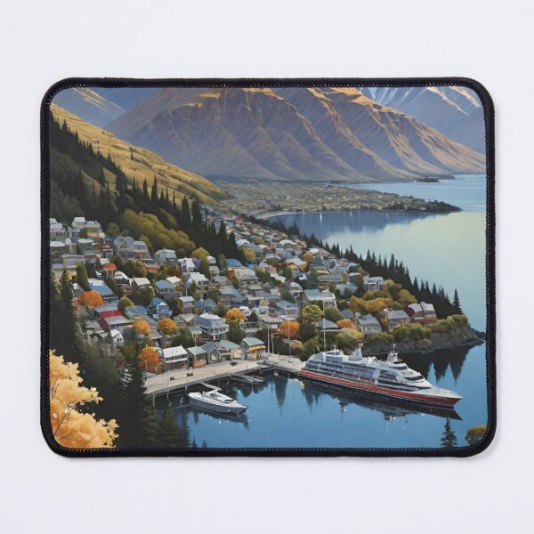 Item preview, Lakeside Serenity in Queenstown designed and sold by Places On Earth.