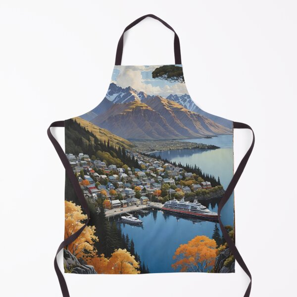 Item preview, Lakeside Serenity in Queenstown designed and sold by Places On Earth.