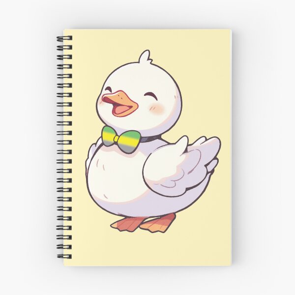 Item preview, Cute Ducky with Lithromantic Pride Flag Bow Tie, Kawaii Lithromantic Pride Duck Design designed and sold by Travelslightly.