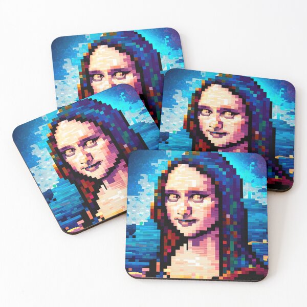 Item preview, mona lisa pixel designed and sold by Timegraf.