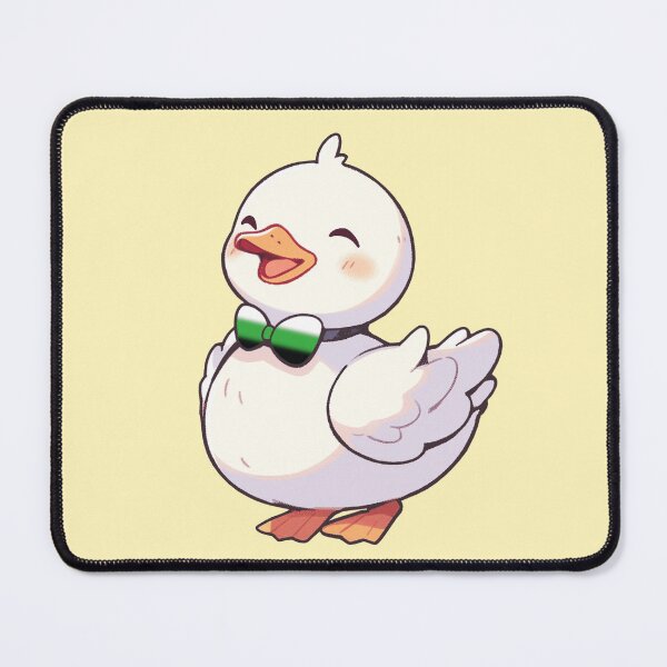 Item preview, Cute Ducky with Neutrois Pride Flag Bow Tie, Kawaii Neutrois Pride Duck Design designed and sold by Travelslightly.