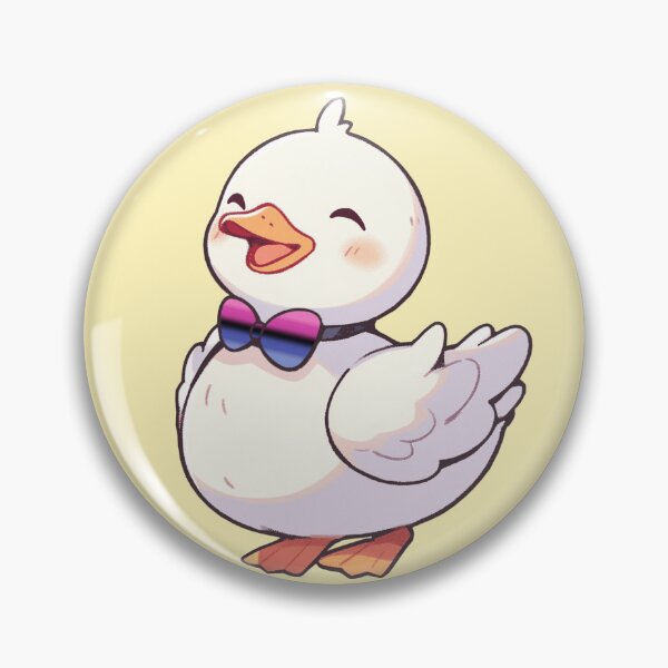 Item preview, Cute Ducky with Omnisexual Pride Flag Bow Tie, Kawaii Omni Pride Duck Design designed and sold by Travelslightly.