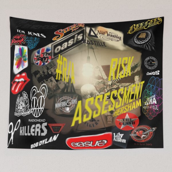 Item preview, RISK ASSESSMENT designed and sold by ManCave Industries .