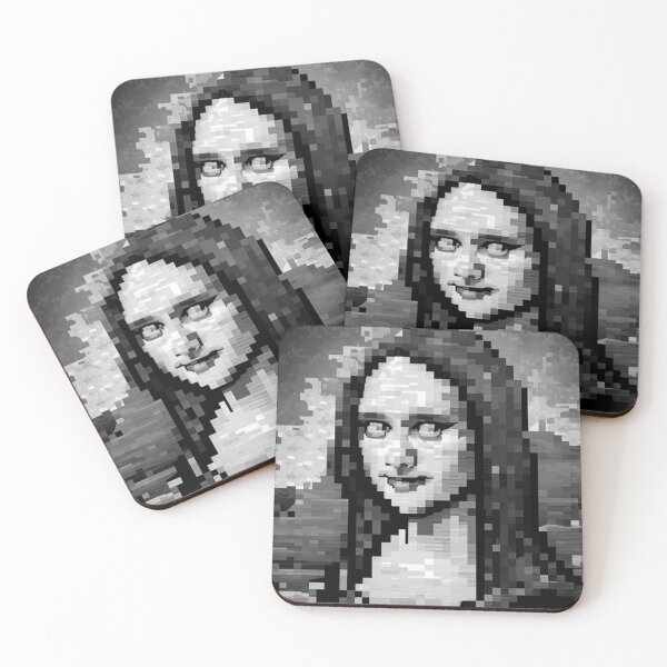 Item preview, mona lisa pixel designed and sold by Timegraf.