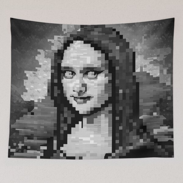 Item preview, mona lisa pixel designed and sold by Timegraf.