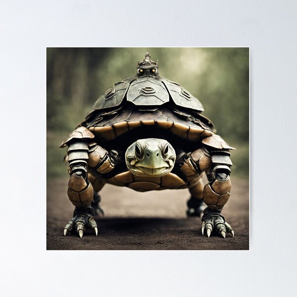 Item preview, Turtle Warrior Robot - T005 designed and sold by gao7650.