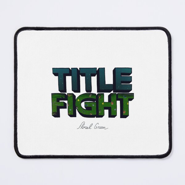 Item preview, Title Fight Floral Green designed and sold by GoodBandMerch.
