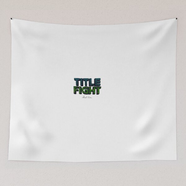 Item preview, Title Fight Floral Green designed and sold by GoodBandMerch.