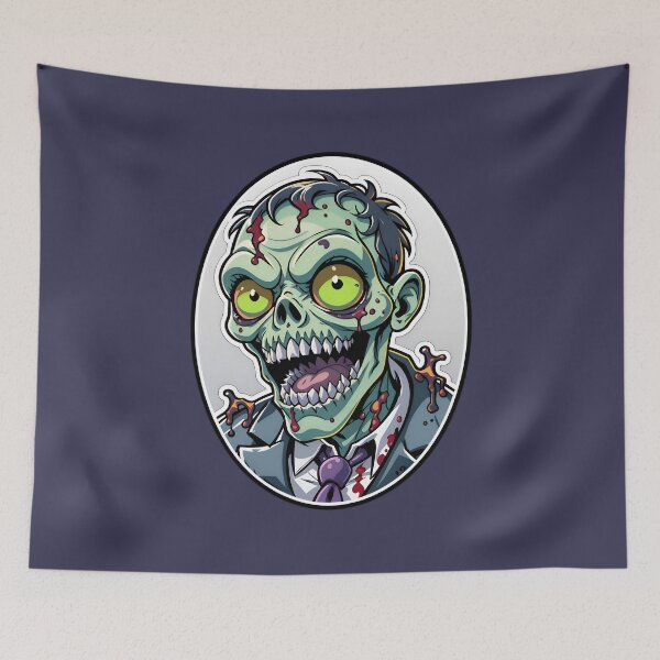 Item preview, Cool Crazy Undead Cartoon Zombie designed and sold by TheArtOfPat.