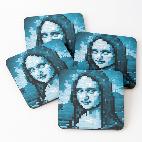 Item preview, mona lisa pixel designed and sold by Timegraf.