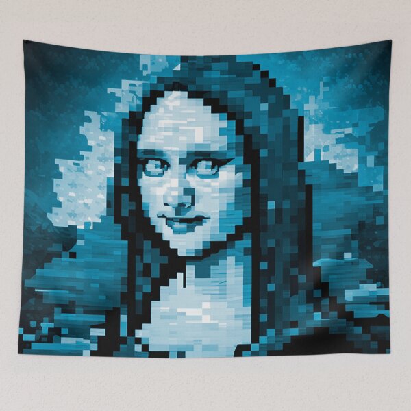 Item preview, mona lisa pixel designed and sold by Timegraf.