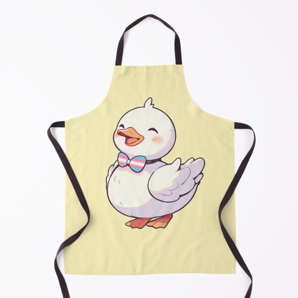 Item preview, Cute Ducky with Transgender Pride Flag Bow Tie, Kawaii Trans Pride Duck Design designed and sold by Travelslightly.
