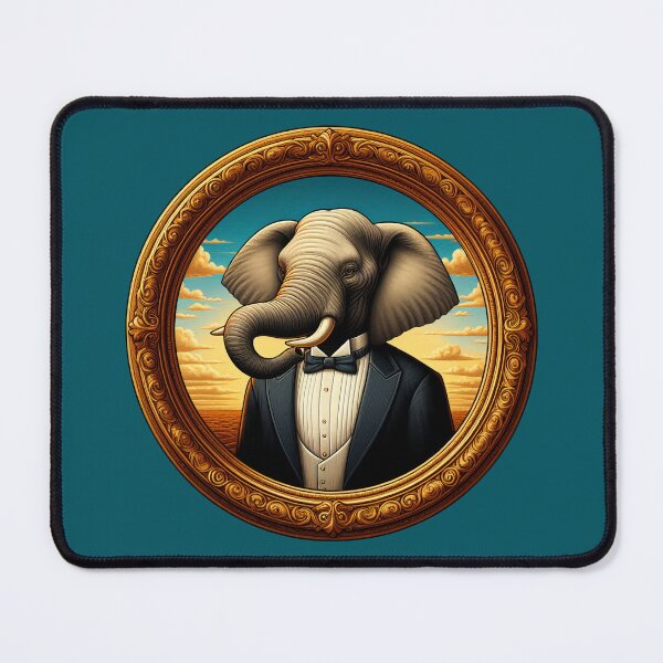 Item preview, Portrait of an Elephant designed and sold by stickyfoot.