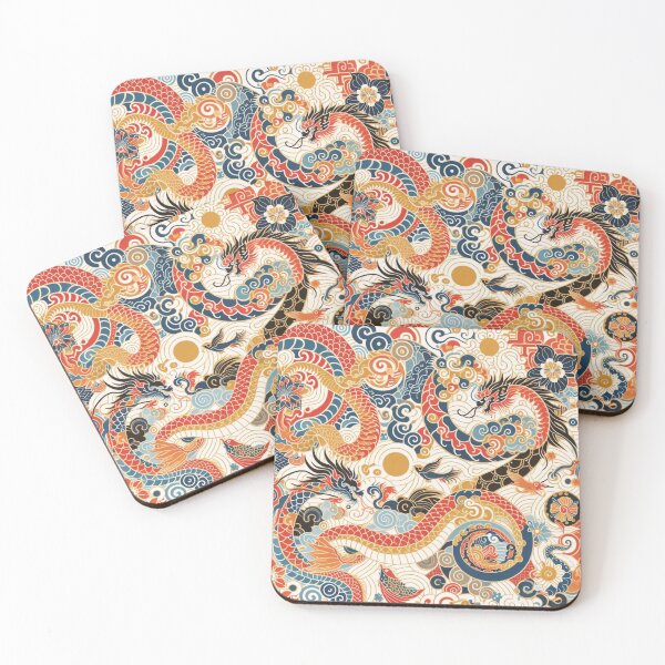 Item preview, Vibrant East Asian Koi Dance  designed and sold by Mehwish.
