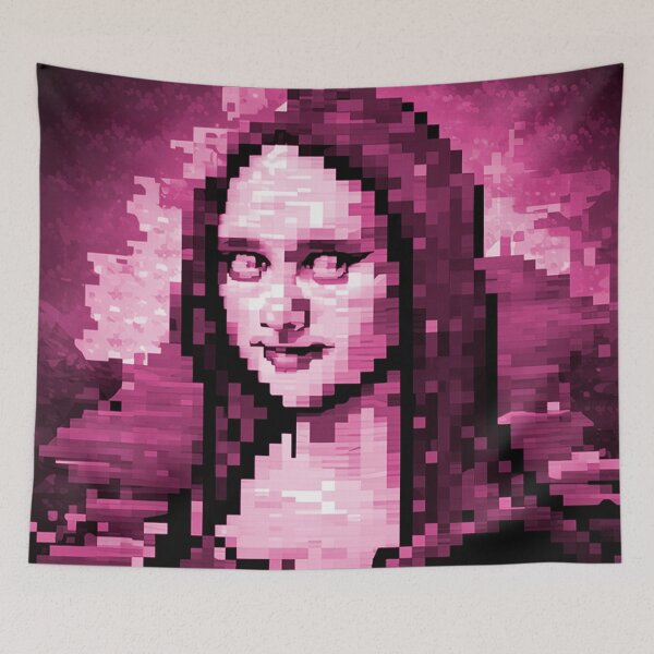 Item preview, mona lisa pixel designed and sold by Timegraf.