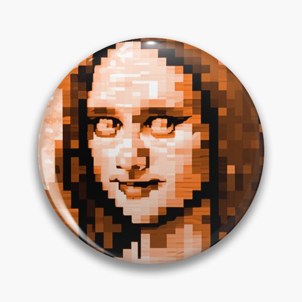 Item preview, mona lisa pixel designed and sold by Timegraf.