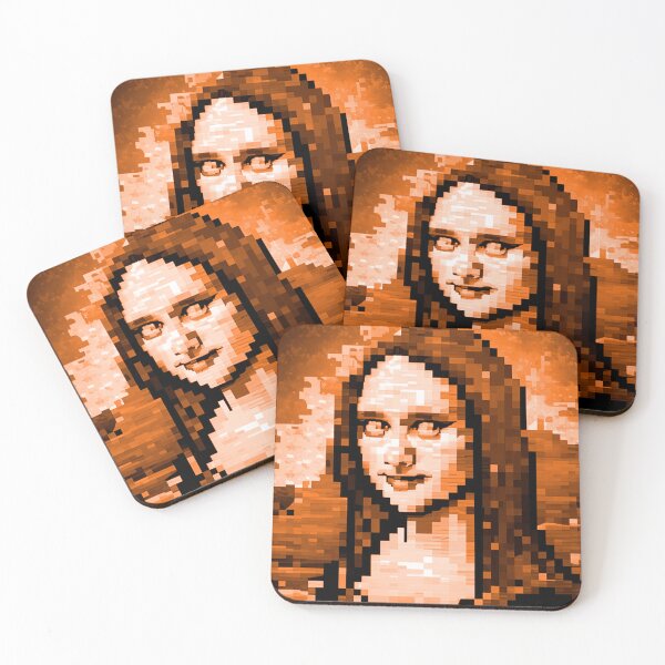 Item preview, mona lisa pixel designed and sold by Timegraf.