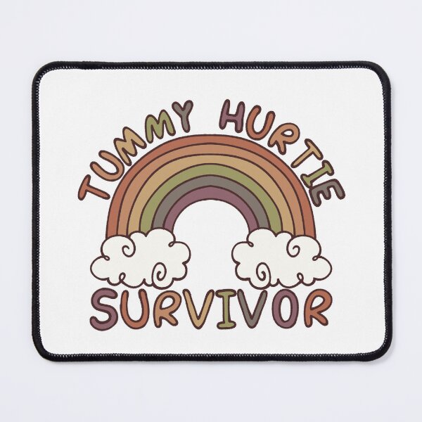 Item preview, tummy hurtie survivor boho designed and sold by JuicesDesigns.