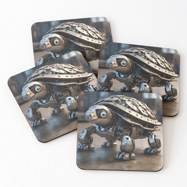 Item preview, Turtle Warrior Robot, wires and gears 02 designed and sold by gao7650.